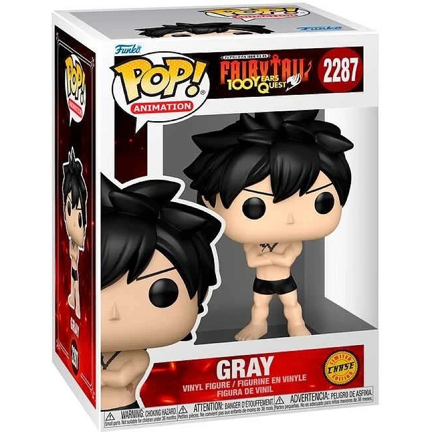 FUNKO POP! Vinyylihahmo: Fairy Tail 100 Years Quest - Gray, 9 cm