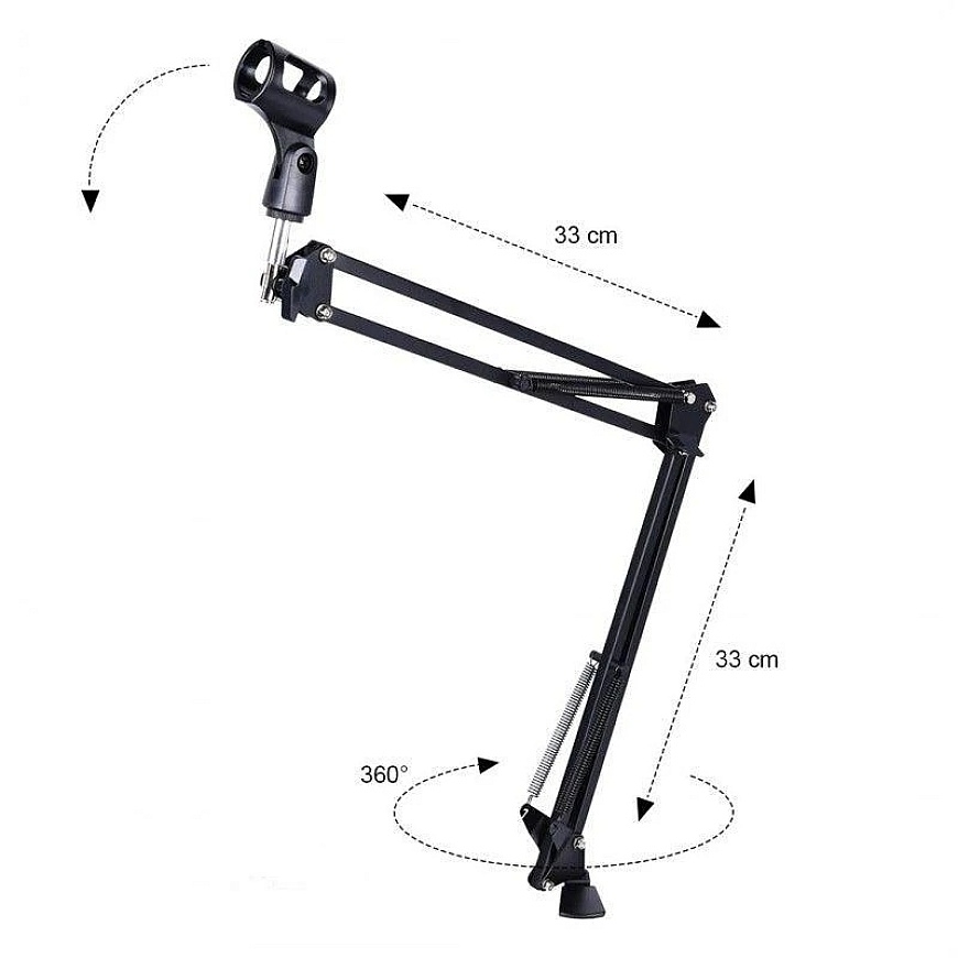 Novox Dna Professional Telescopic Microphone Holder DNA C5 – 2