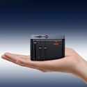 USAMS 4-in-1 universālais ceļojumu lādētājs T72 65W US/AU/EU/UK melns USAMS 4-in-1 universālais ceļojumu lādētājs T72 65W US/AU/EU/UK melns