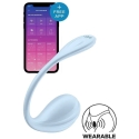 SATISFYER Sile Petal rakendusega Heledat Sinine