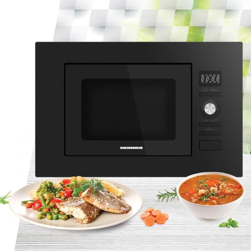 Built-in Microwave Oven 800W, 20L HMW-MDBI20GDBK HEINNER – 2