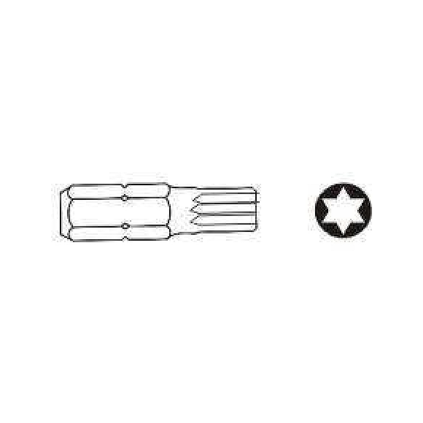 Jonnesway Jonnesway TORX-vipu T30x30mm 6-kulmainen 10mm D130T30