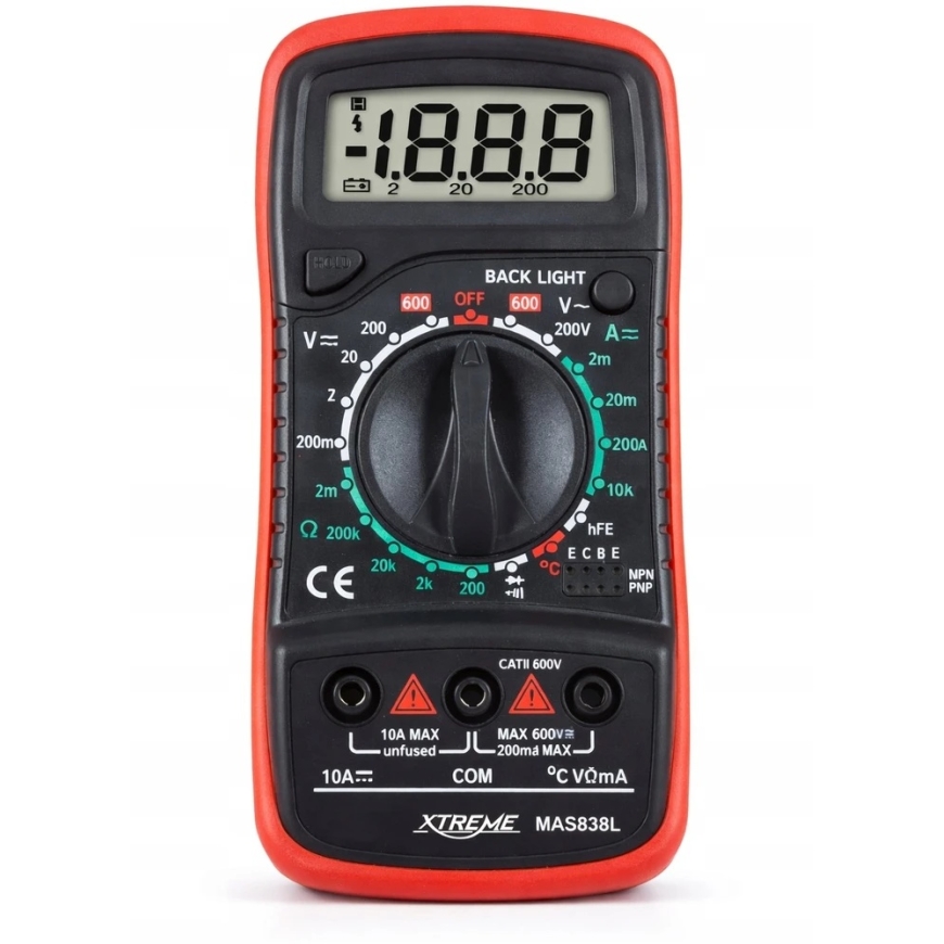 Blow MAS838L XTREME digitālais mērītājs – 5