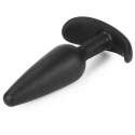 Lovetoy Silicone analinis kištukas su laikikliu juoda 11 cm