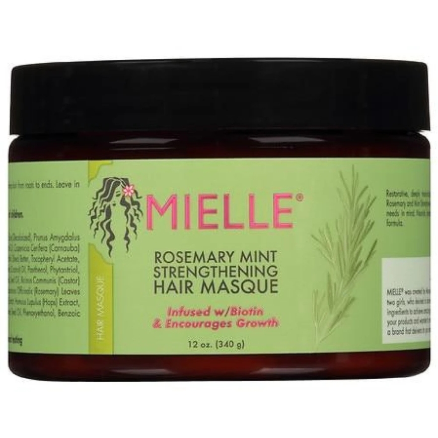 Mielle Rosemary Mint Strengthening Hair Masque stiprinamoji plaukų kaukė, 340 g – 3