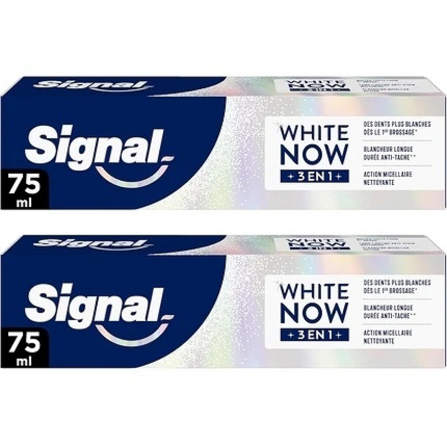 Signal Whitening Toothpaste White Now 3in1 Original 75 ml