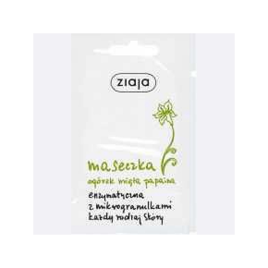 Ziaja Ziaja Agurko Mėtų ENZIMŲ KAUKE 7 ml
