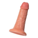 Toyfa Realistic dildo 18/5, PVC, softening, length 18 cm, diameter 5 cm Toyfa Realistic dildo 18/5, PVC, softening, length 18 cm, diameter 5 cm