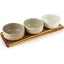 Mondex Since 1986 MODERN KITCHEN Lauta 3 kulholla 10x10x4,5cm(32x11x1,2cm) 210ml Mondex Since 1986 MODERN KITCHEN Lauta 3 kulholla 10x10x4,5cm(32x11x1,2cm) 210ml