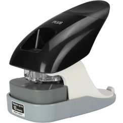 Stapler, no staples PLUS, 10 sheets, black