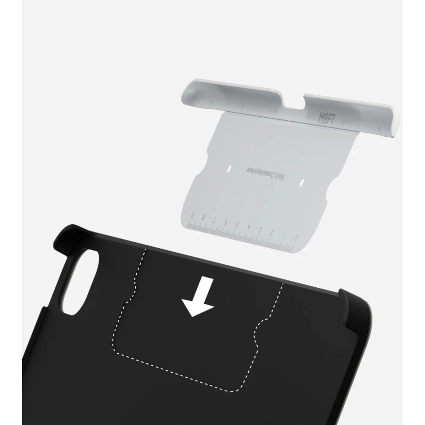 Moft Dynamic -kotelo iPad Air 13" M2 (2024) / M3 (2025) musta – 3