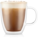 Bodum Bistro double wall mugs, 450 ml, 2 pcs, transparent Bodum Bistro double wall mugs, 450 ml, 2 pcs, transparent