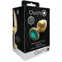 Ouch By Shots Ouch! Round Gem Butt Plug - Medium