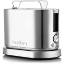 Bodum Bistro 2.0 divu šķēļu tosteris matēts hroms Bodum Bistro 2.0 divu šķēļu tosteris matēts hroms