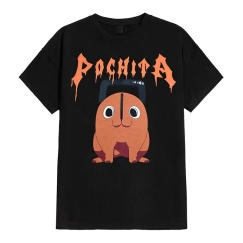 Difuzed Chainsaw Man - Pochita Chainsaw Devil T-paita - Koko L
