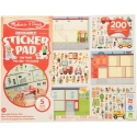 Sticker Notepad "My City" – Reusable Board and Sticker Set Melissa & Doug