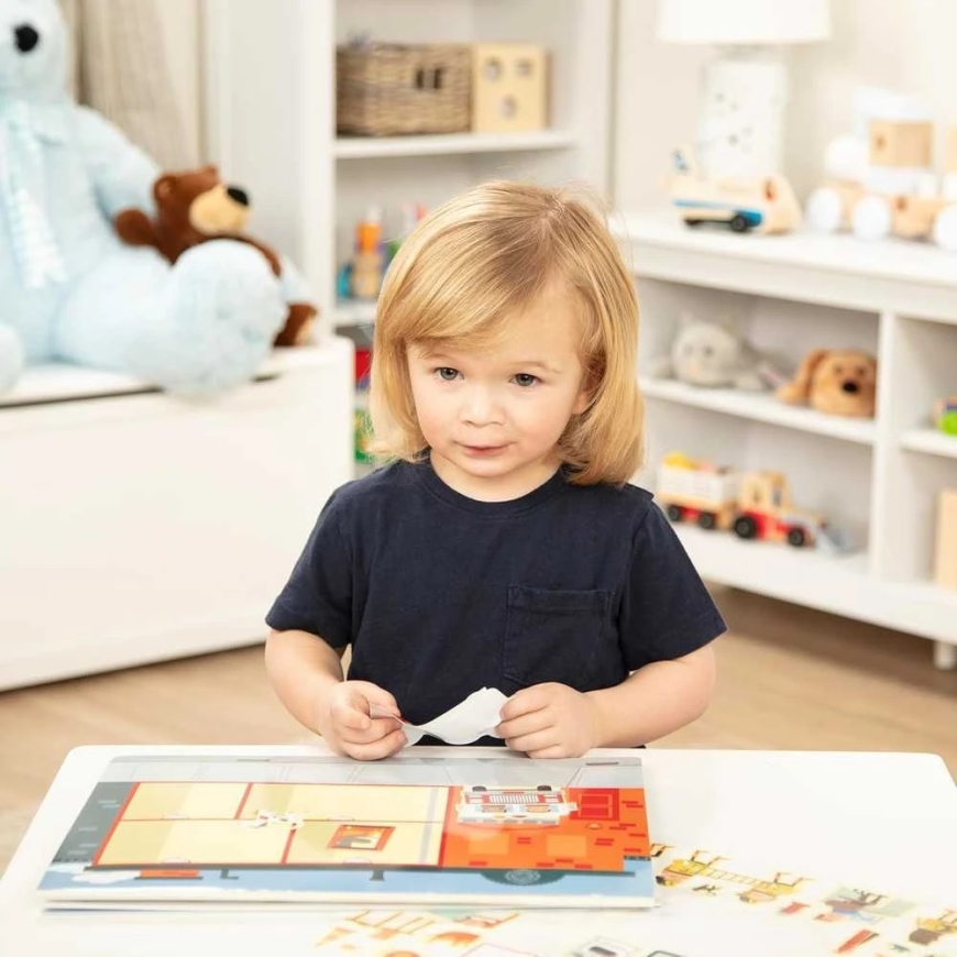 Sticker Notepad "My City" – Reusable Board and Sticker Set Melissa & Doug – 5