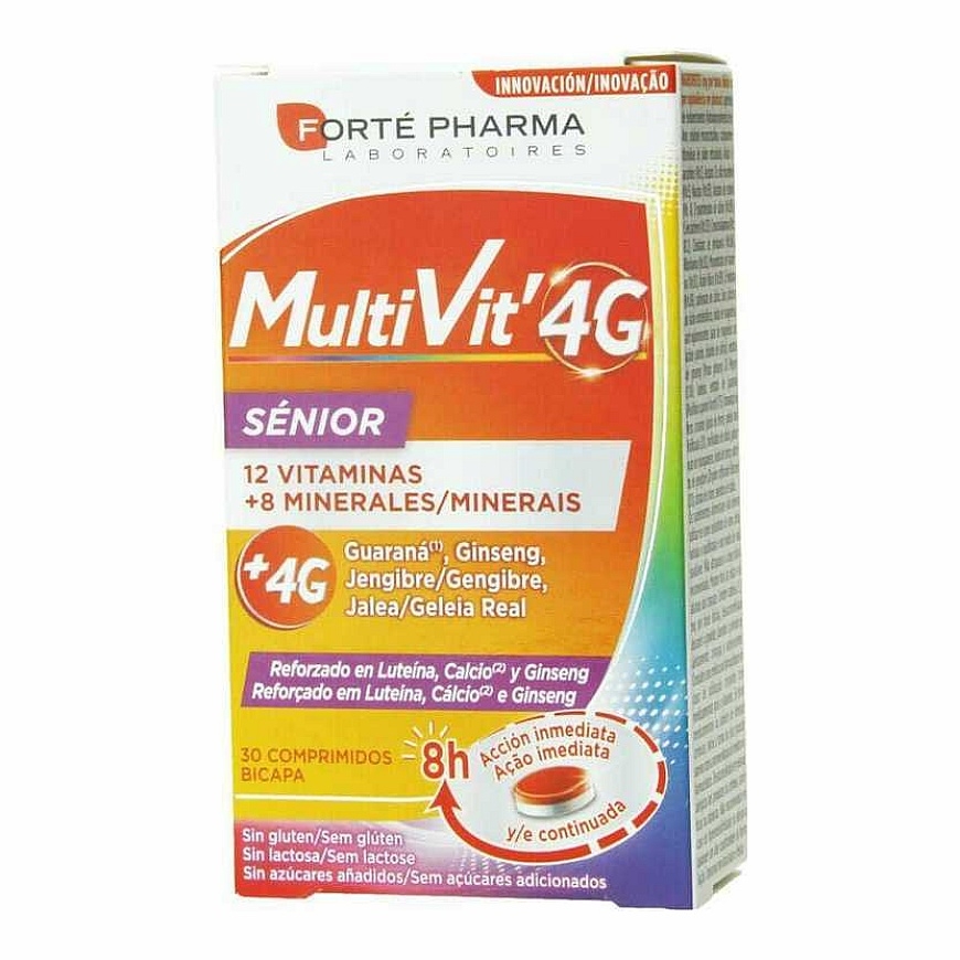 Forté Pharma 12 Multivit 4G Senior 30 tabletes