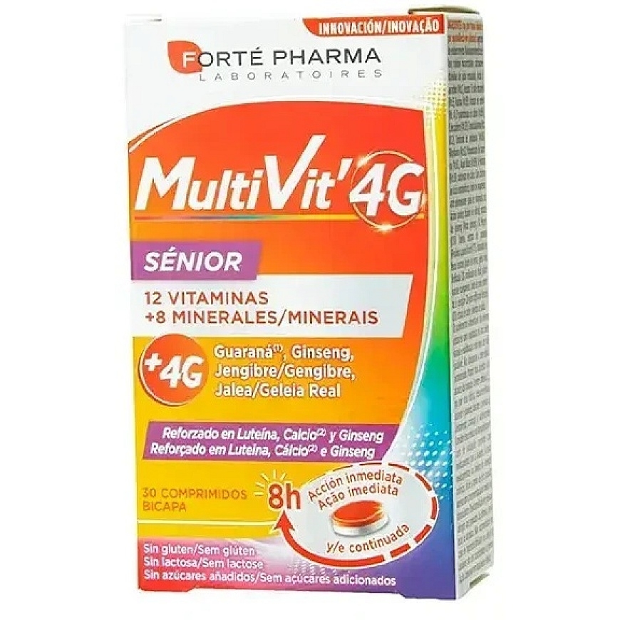 Forté Pharma 12 Multivit 4G Senior 30 tablečių – 5