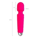 Vibrating massager Toyfa Flovetta Peony, silicone, pink, 20.5 cm