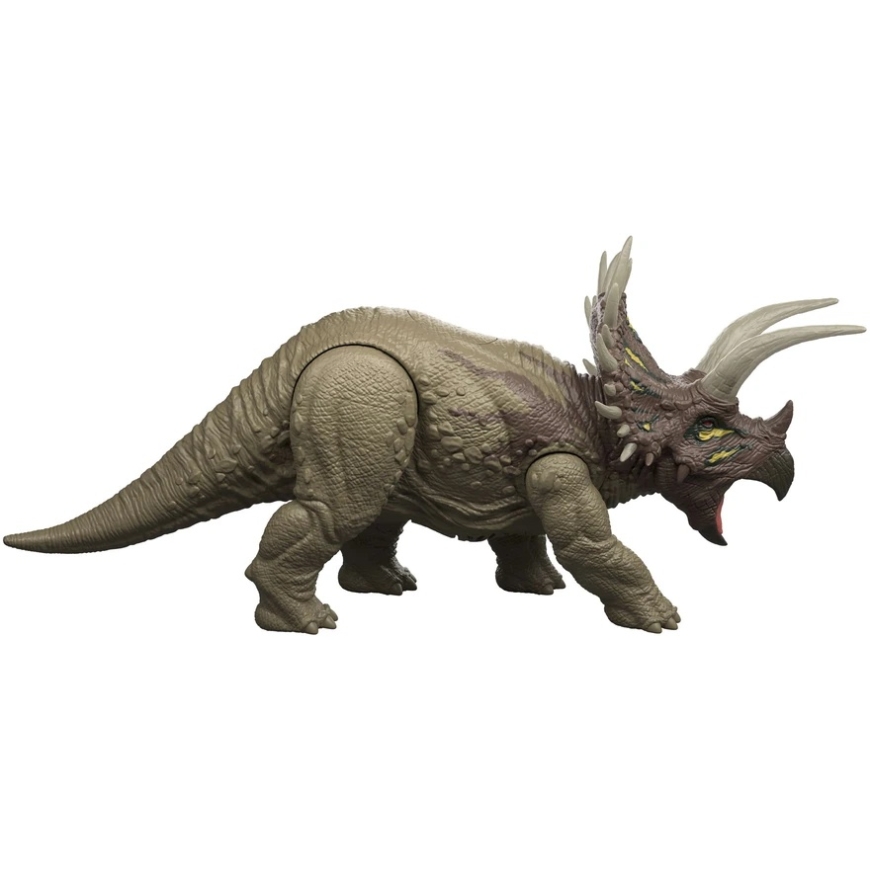 Mattel Interactive Dinosaur Jurassic World Survival Triceratops Sound Light Figure – 4