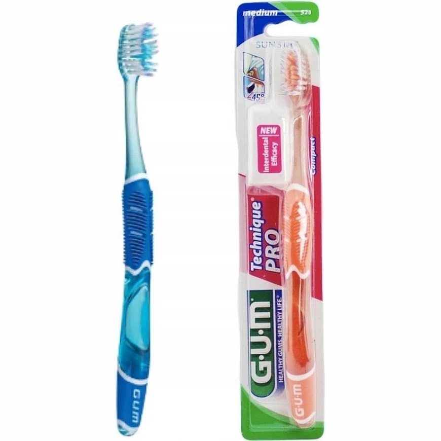 "Sunstar Gum Medium Technique Pro" зубная щетка Компакт – 2