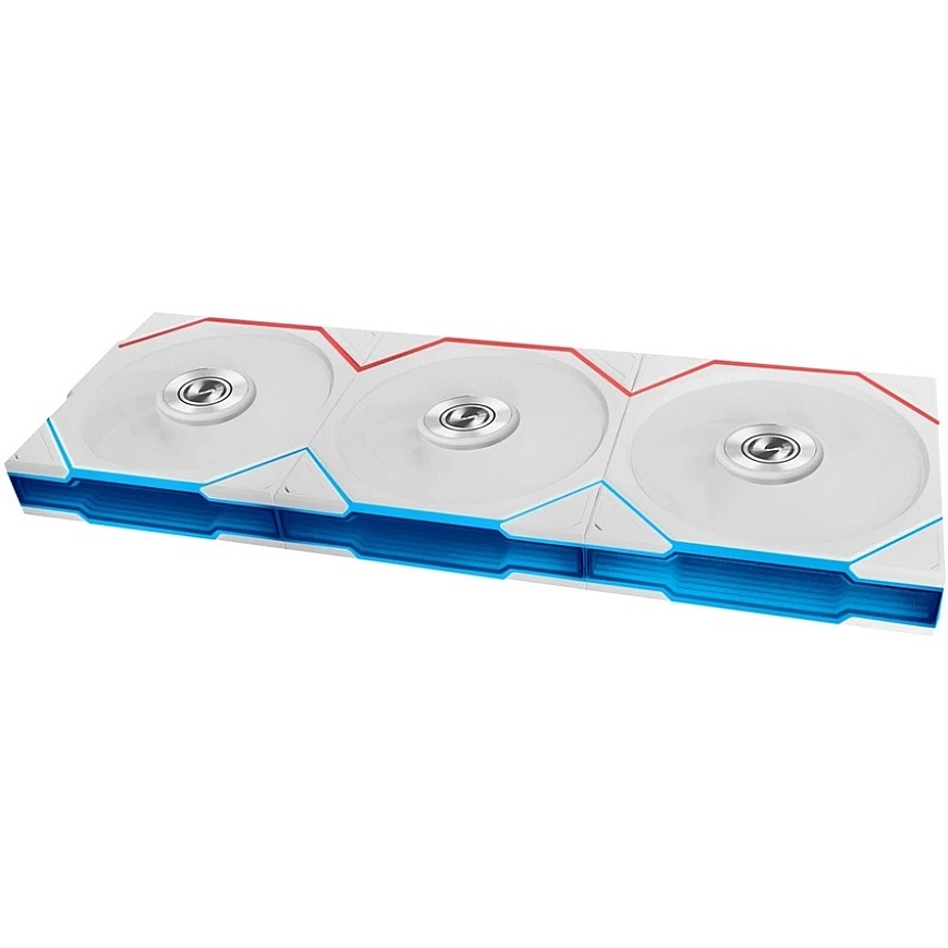 Lian Li Uni Fan TL FLEX ARGB 120mm korpusa ventilators Balts 3 gab.