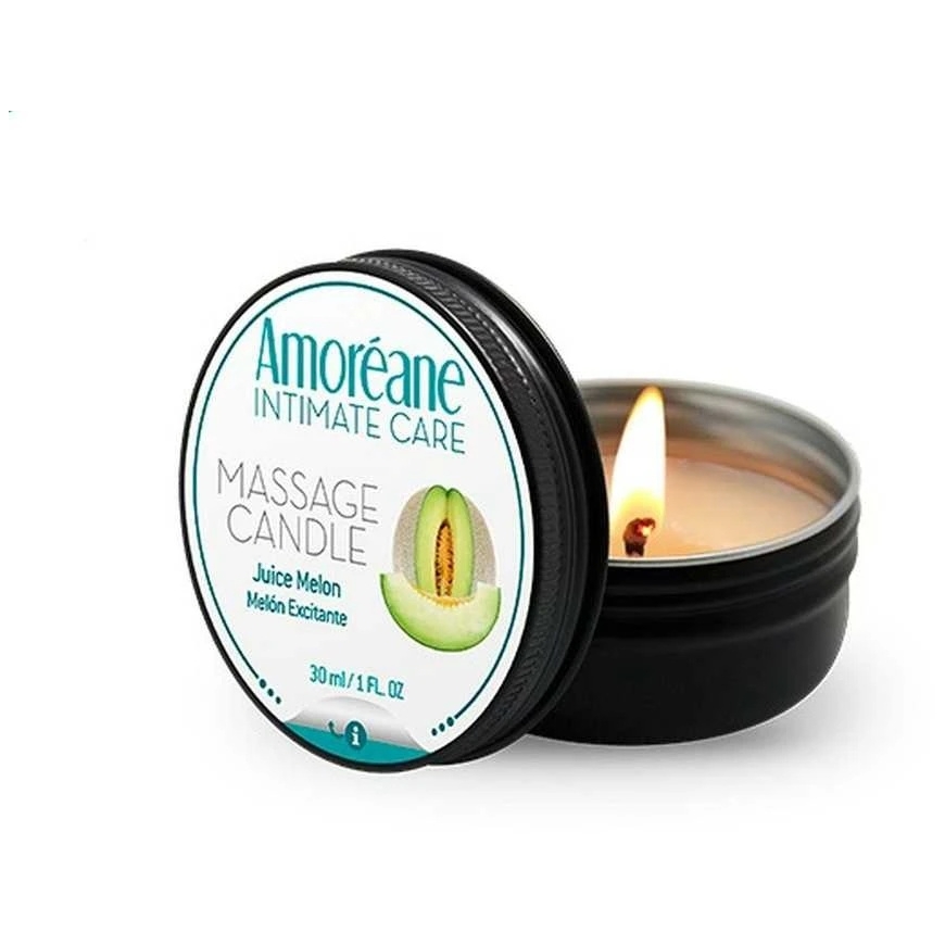 Amoréane Melon erotiskā masāžas smaržīgā svece 30 ml