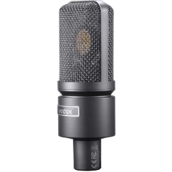 Mikrofons - Godox XMic10L kardioīdais kondensators 25 mm diafragma XLR melns