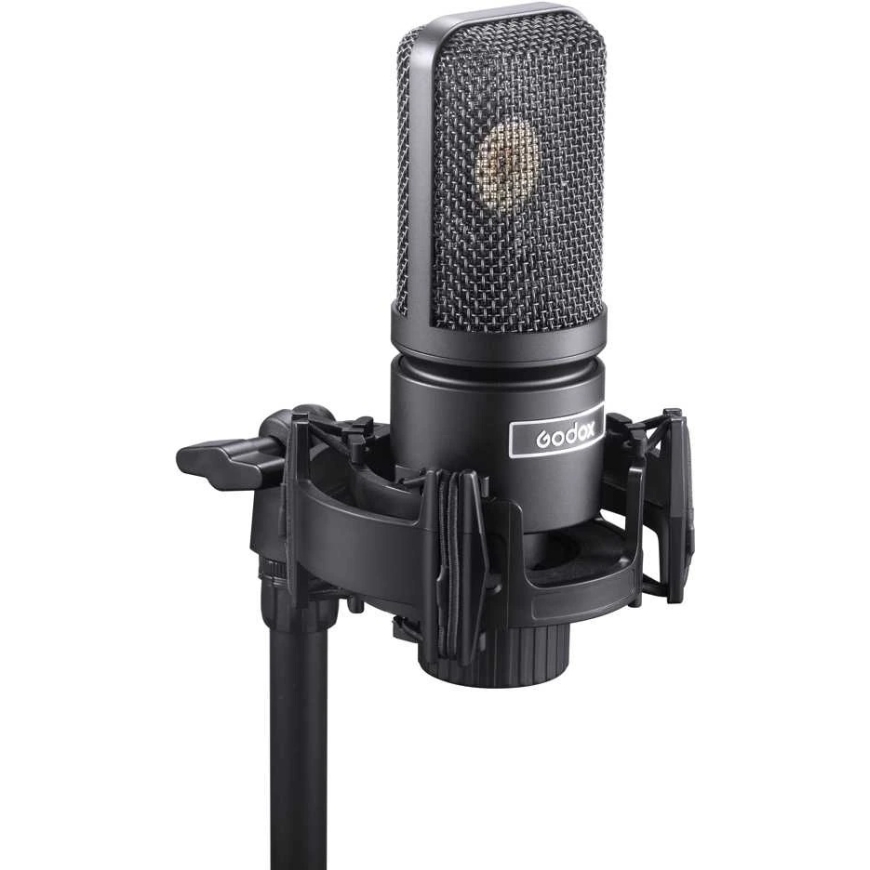 Микрофон - Godox XMic10L кардиоида конденсаторный 25 мм диафрагма XLR черный – 2