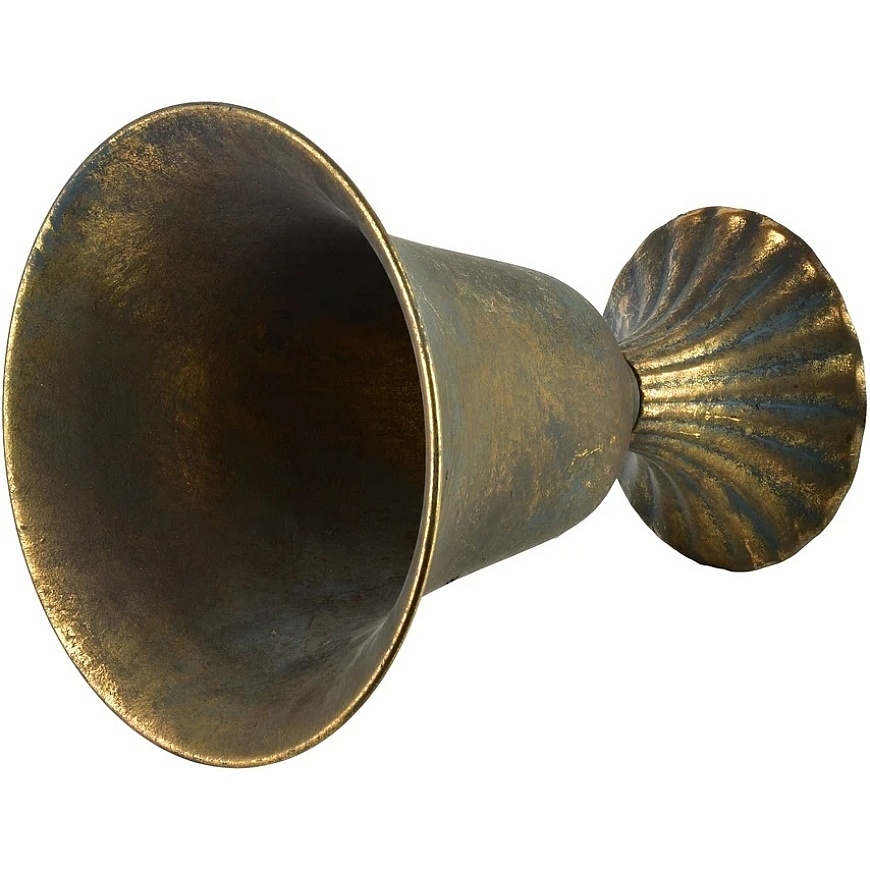 Mondex Since 1986 VIOLA Dekoratyvinė vaza 20x12x23,5 cm metalinė taurė – 2