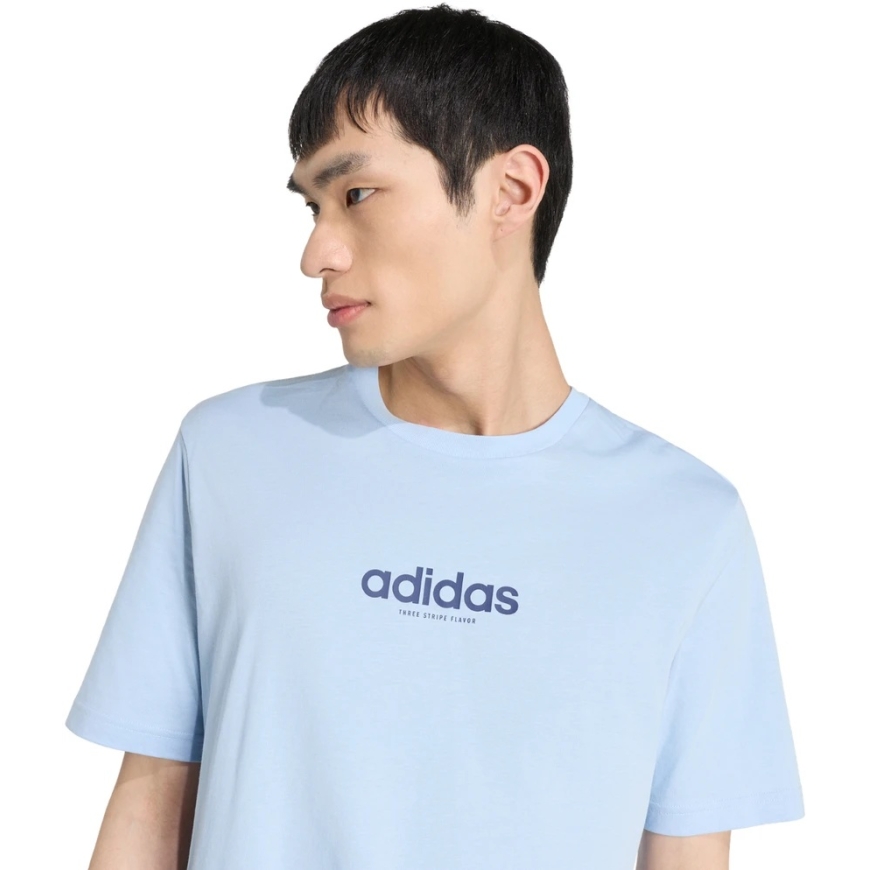 Мужская футболка adidas Burger Flavor Graphic светло-голубая KT9731 (XL) – 3