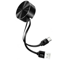 USAMS USB-C U-Bin соединительный кабель 1 м. 2 наушника/черный TCUSBZH01 (US-SJ164)