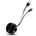 USAMS USB-C U-Bin соединительный кабель 1 м. 2 наушника/черный TCUSBZH01 (US-SJ164) USAMS USB-C U-Bin соединительный кабель 1 м. 2 наушника/черный TCUSBZH01 (US-SJ164)