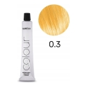 Subrina Professional Vibrant Colour, Постоянная краска для волос с аргановым маслом, 0/3 золотистый, 100 мл, для женщин