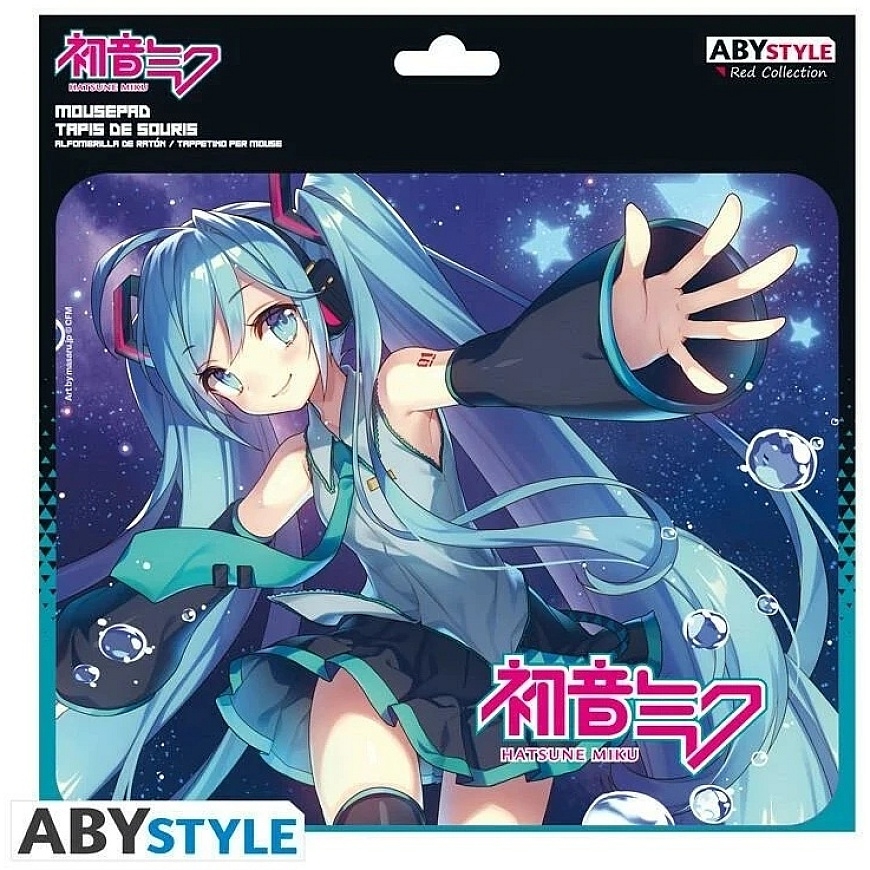 Abysse Corp „HATSUNE MIKU“ painduv hiirepad – Miku | 235×195×3mm – 2