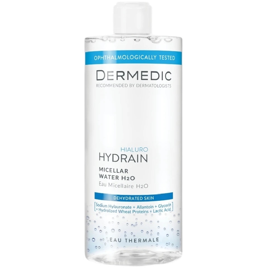 Dermedic DERMEDIC HYDRAIN 3 HIALURO micelinis skystis H2O 500 ml – 2