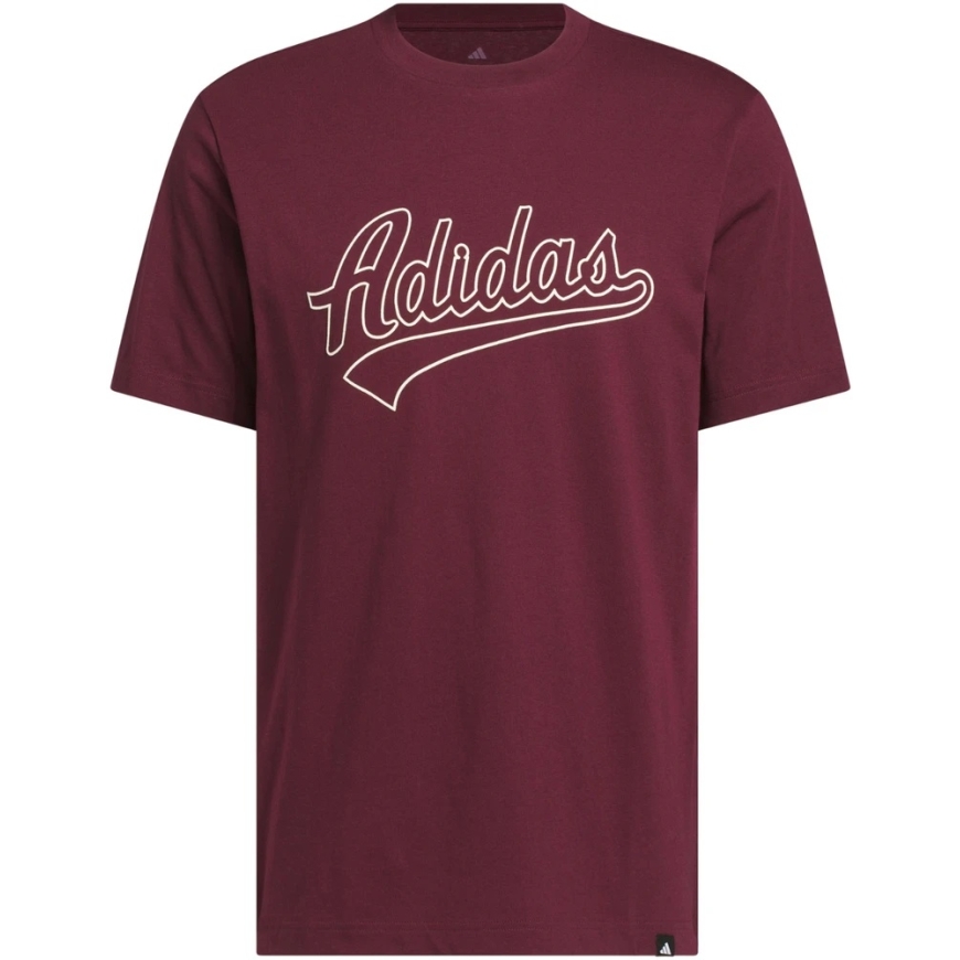 Meeste T-särk adidas Varsity Tailsweep Graphic Burgundia KS2180 (M) – 2