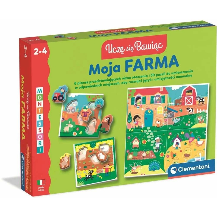 Clementoni Игрушки CLE Обучение Играя! Моя Ферма 50430