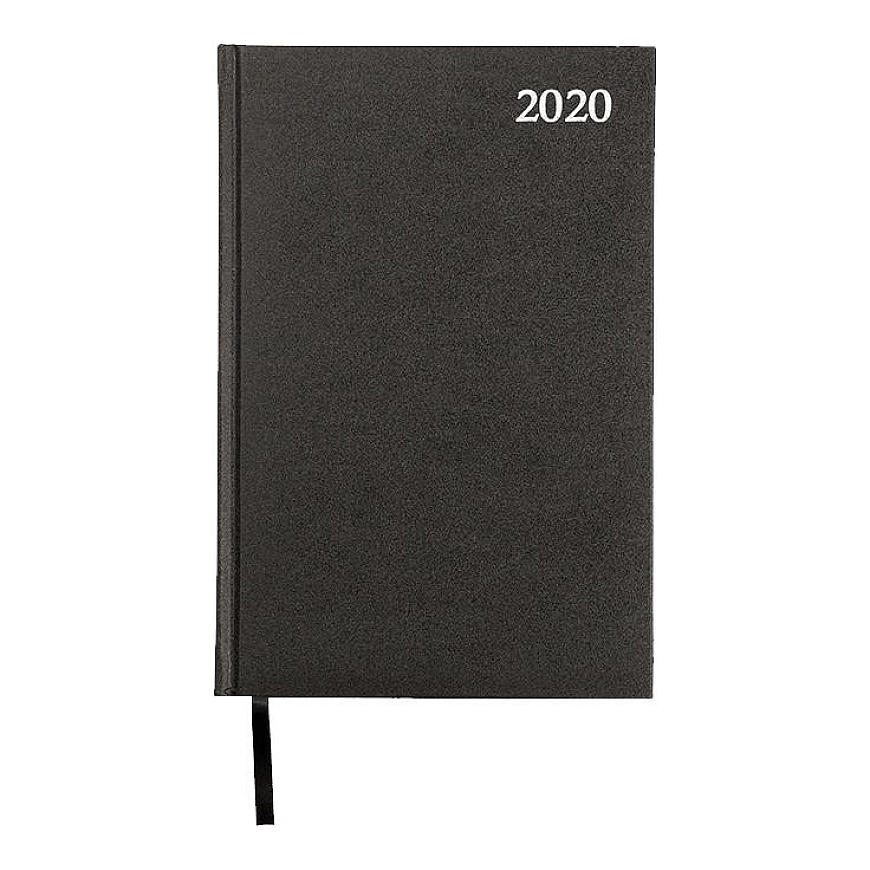 Fat Kalendorius STANDARD 2027, PVC, A5, matēta melna LT