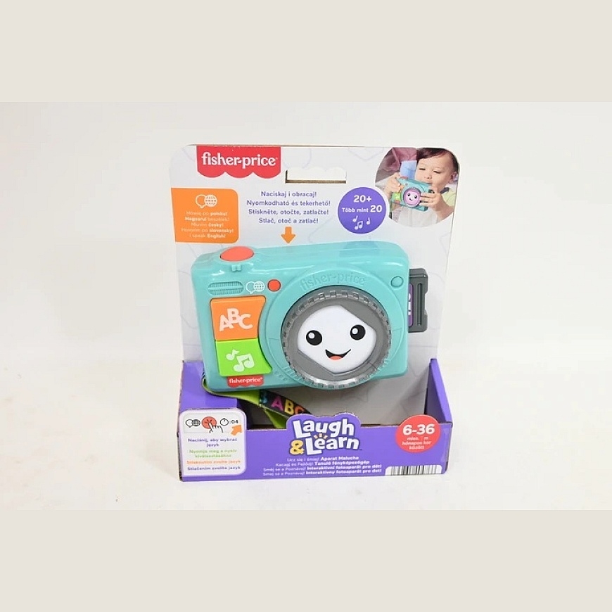 Mattel Fisher-Price Interaktiivinen vauvalaitteisto Opettele ja naura! Syttyy valolla ja äänellä