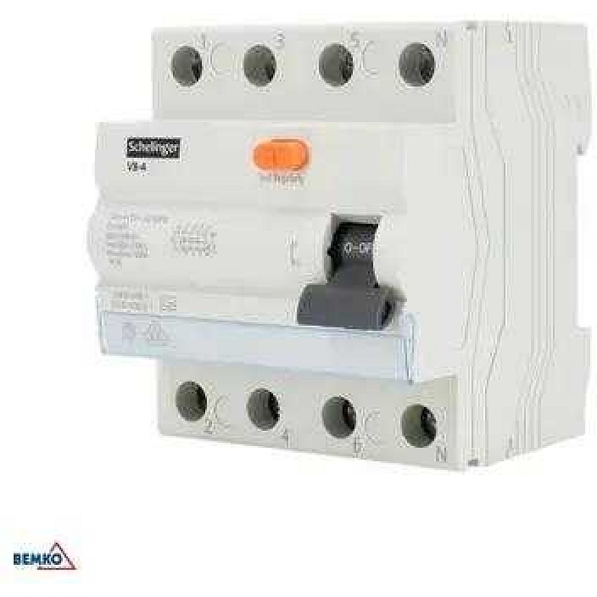 Differential automatic switch A 4P 25A 30mA 10kA VDE SCHELINGER – 3