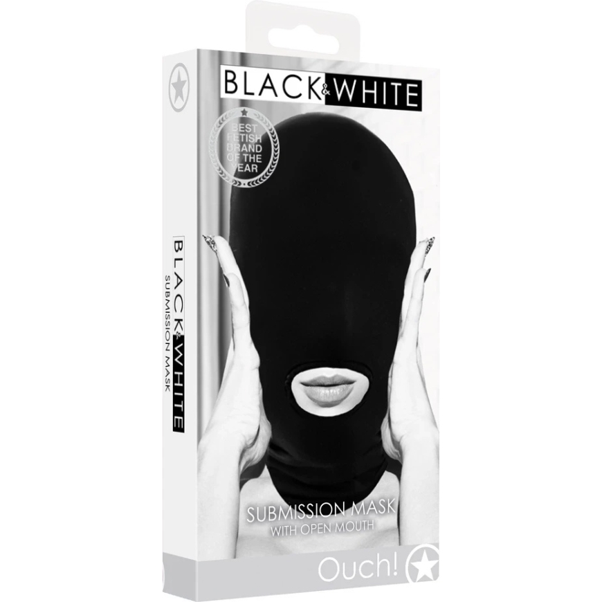Ouch By Shots Ach! Eroģiska acu un galvas masks, BDSM saistīšanas kapuce – 3