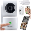 Berdsen BD-942 IP поворотная 3МП электронная камера мониторинга ребенка, белая Berdsen BD-942 IP поворотная 3МП электронная камера мониторинга ребенка, белая