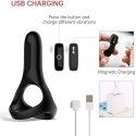 „Magic Motion“ – „Rise Smart Wearable Cockring“, juodas „Magic Motion“ – „Rise Smart Wearable Cockring“, juodas