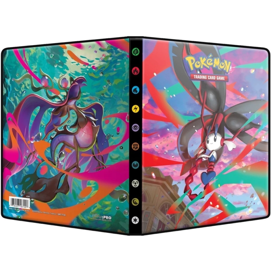 Kolekcionējamo kartiņu albums - Ultra PRO Mega Floette un Mega Dragalge 4 kabatu albums 80 kartiņām – 5