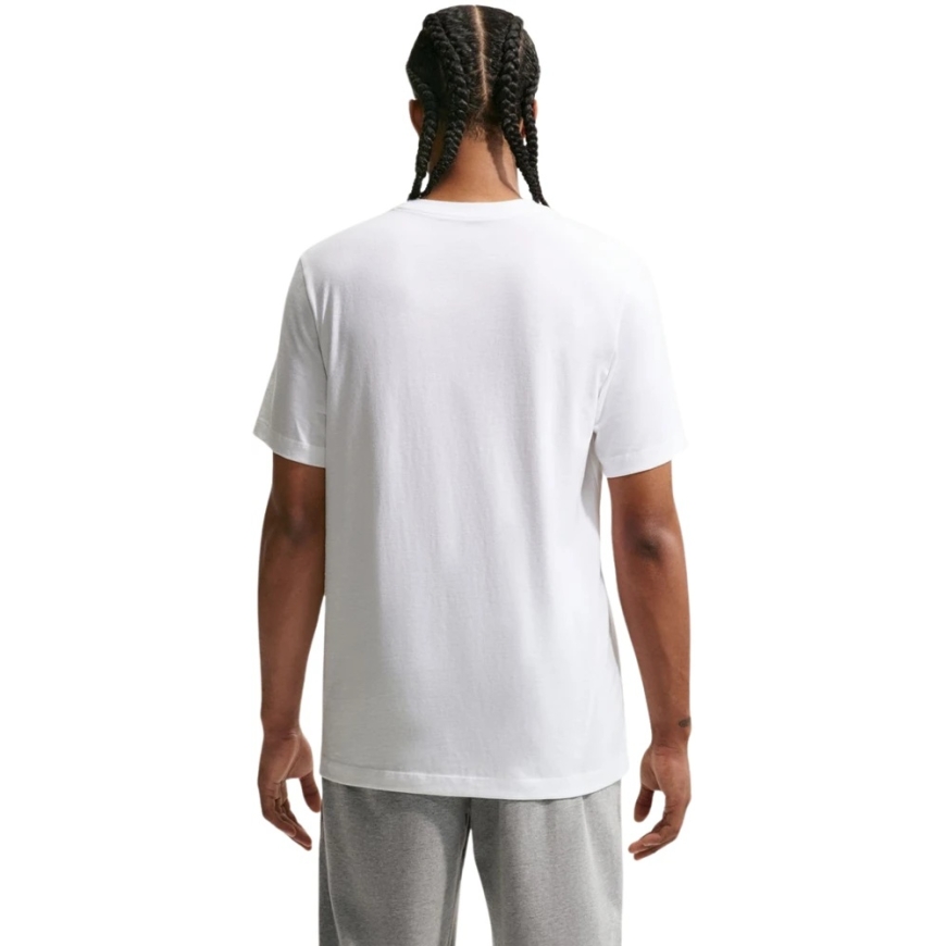 Vyriški marškinėliai Nike Nsw Tee Icon Swoosh balta DC5094 100 (S) – 2