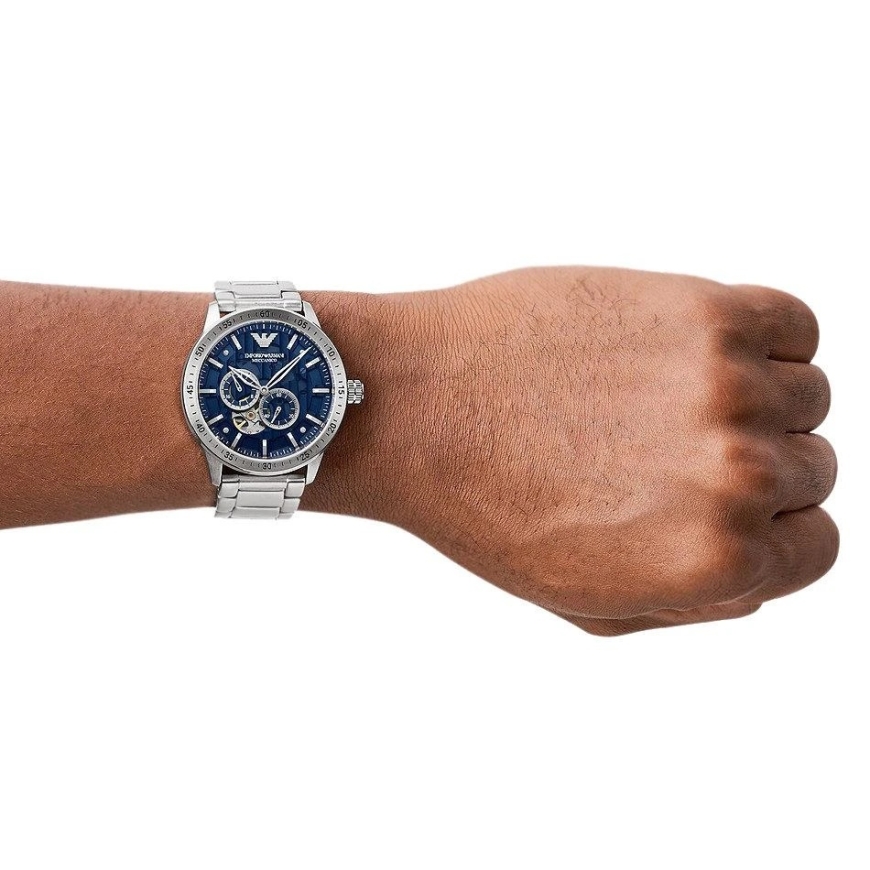 Vīriešu pulkstenis EMPORIO ARMANI AR60052 - MARIO MECCANICO - AUTOMAT (zi056a) – 3