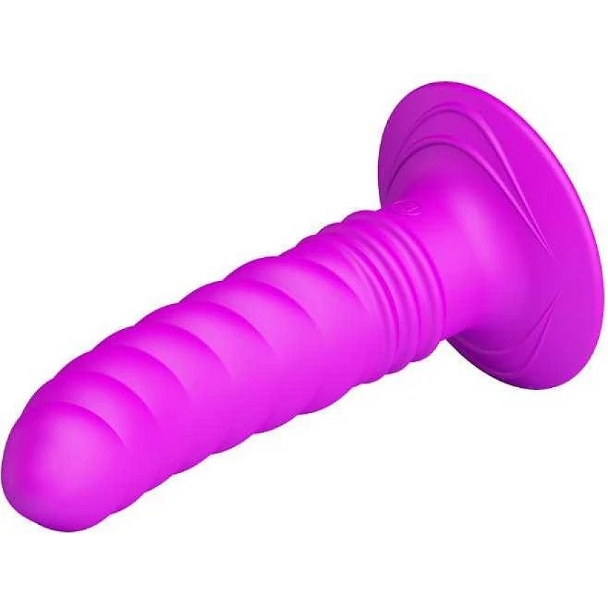 "Pretty Love" anal plug with vibration, suction cup, 10 vibration modes, 12 cm – 3