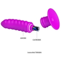 "Pretty Love" anal plug with vibration, suction cup, 10 vibration modes, 12 cm "Pretty Love" anal plug with vibration, suction cup, 10 vibration modes, 12 cm